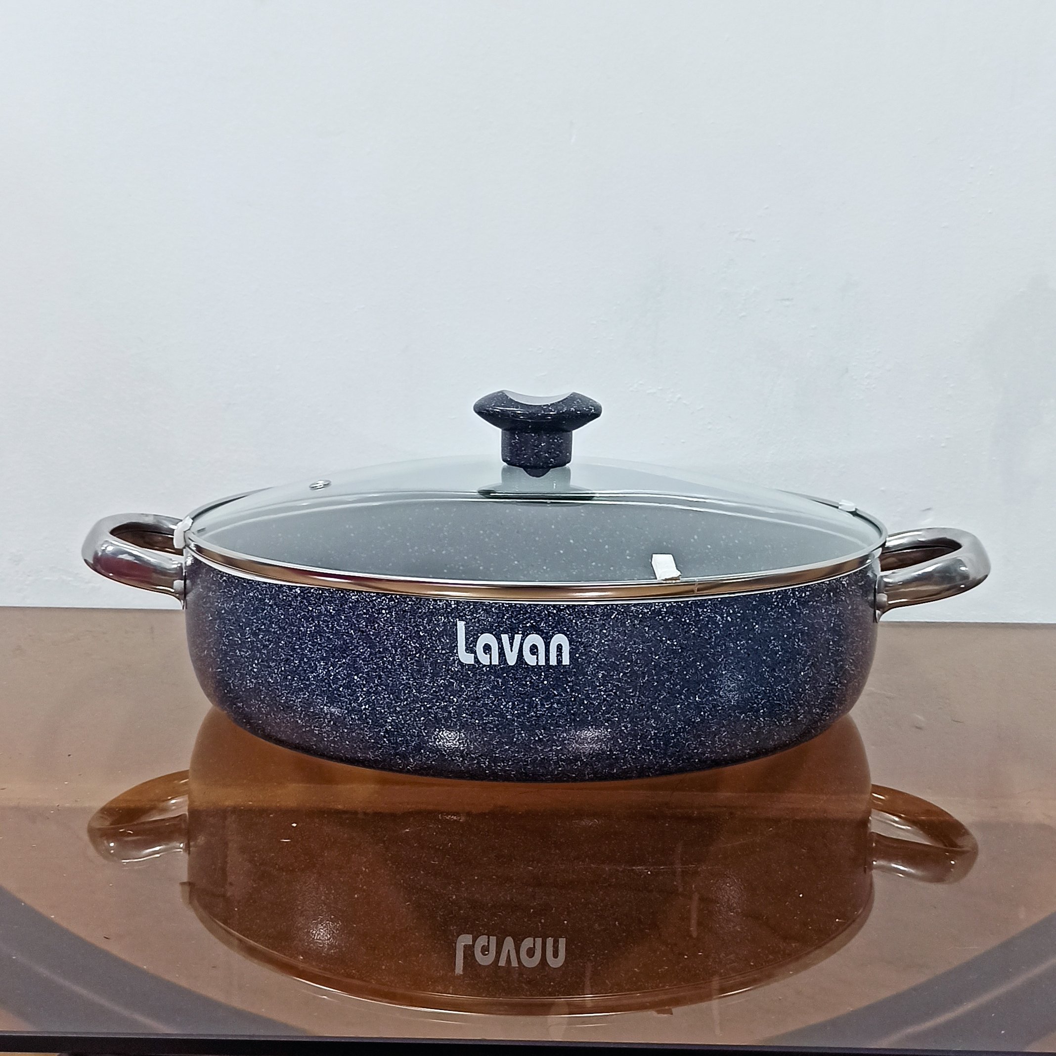 تابه گرانیتی سایز 30 لاوان مدل تیتان طوسی با ارسال رایگان