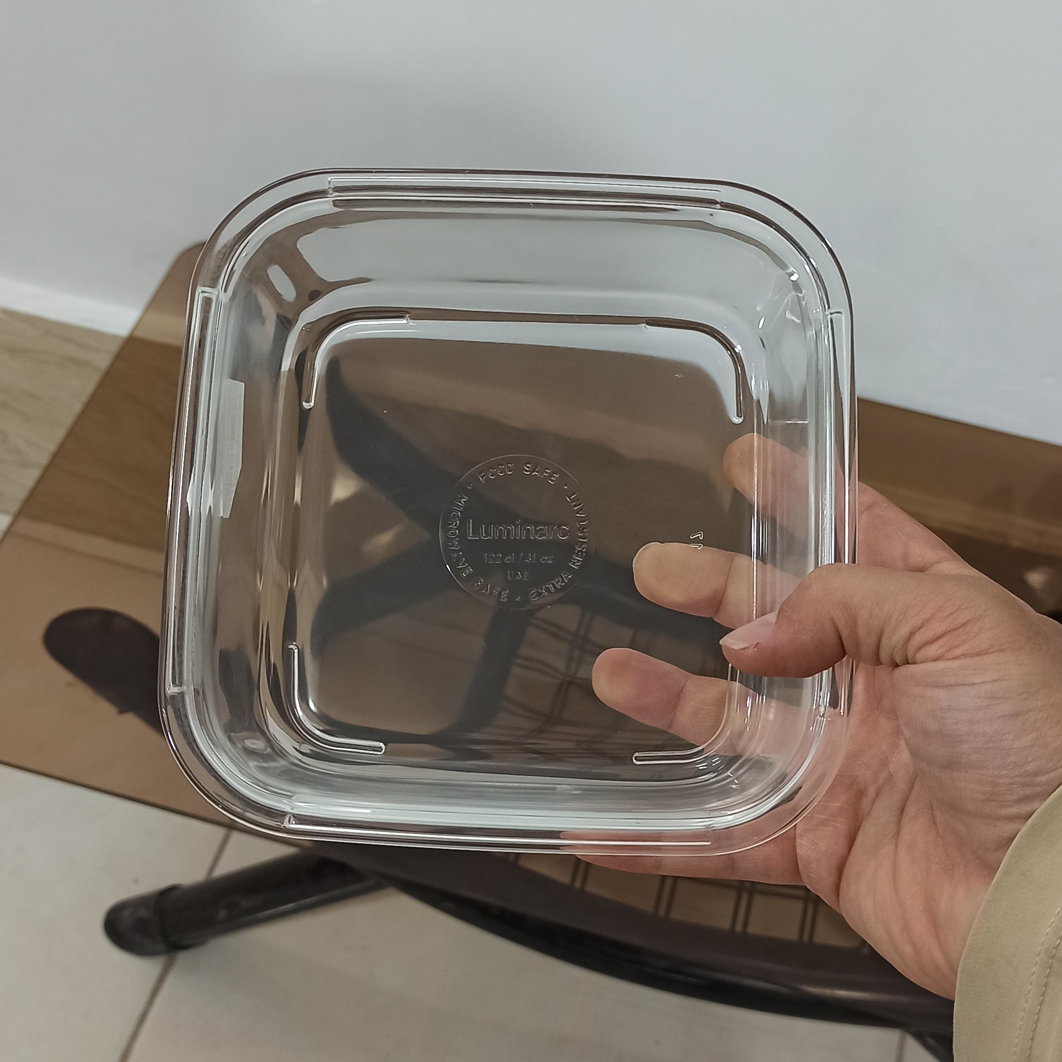 ظرف غذا قفلی مربع صورتی کد 122 پروباکس لومینارک با ارسال رایگان