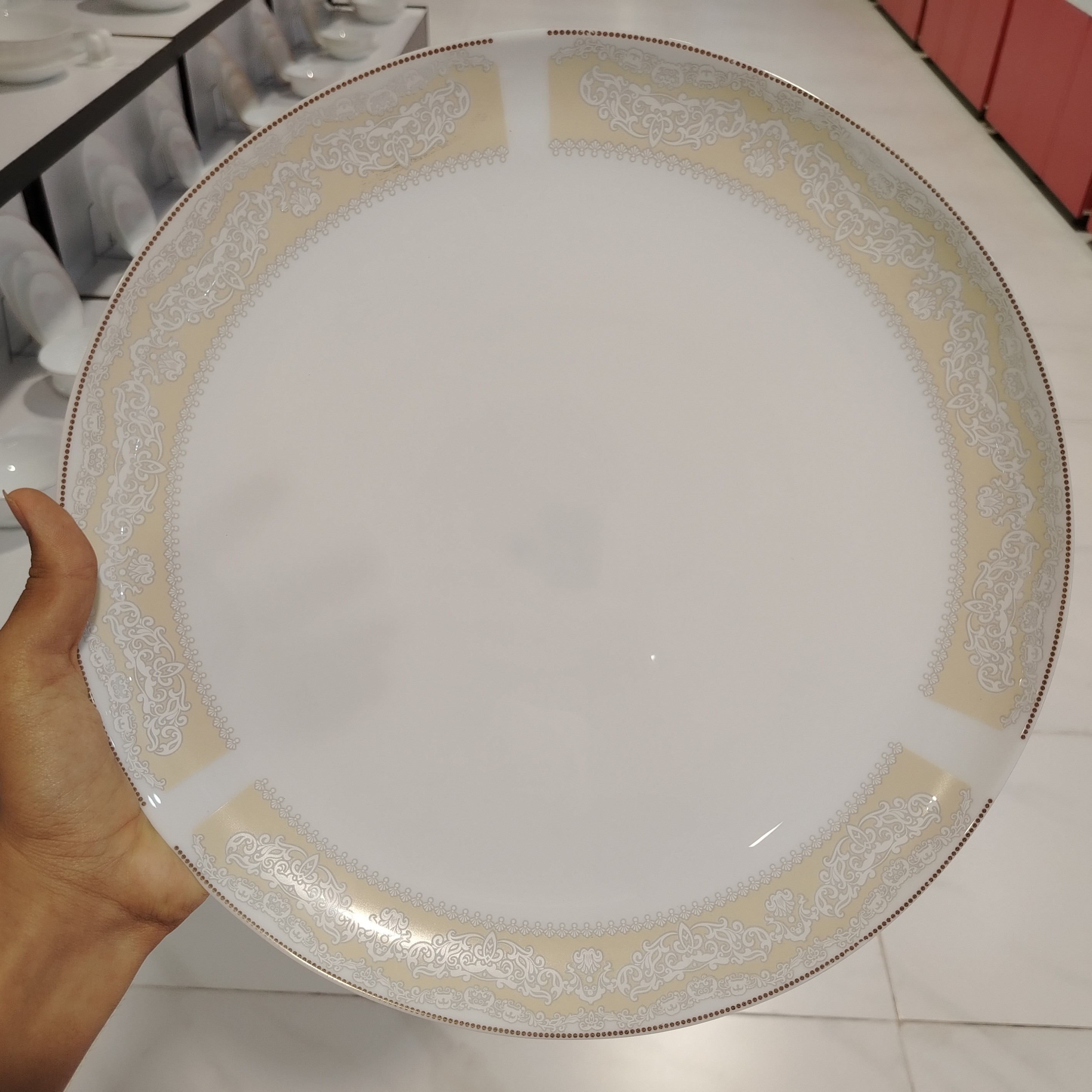 سرویس آرکوپال 36 پارچه pars opal مدل 554 استلا طوسی با ارسال رایگان