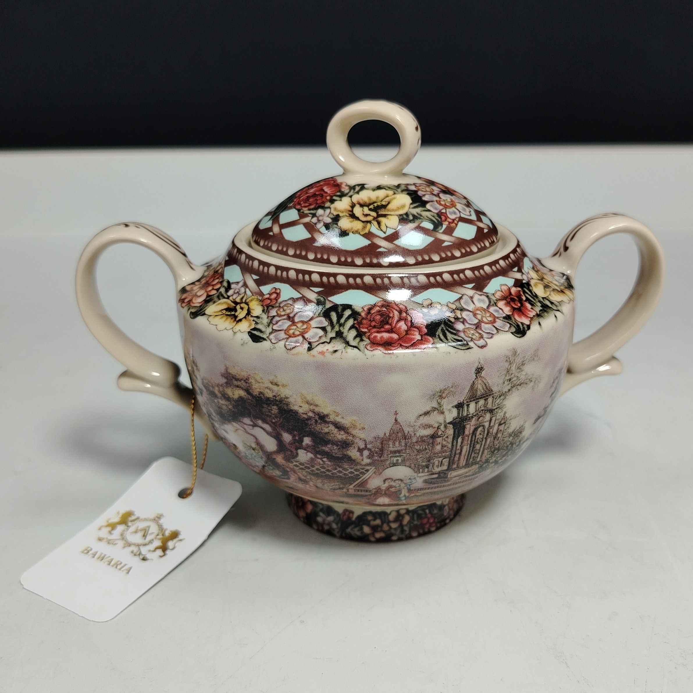قندان چینی گاردن دیت مدل اپرا کد 244A ارسال رایگان