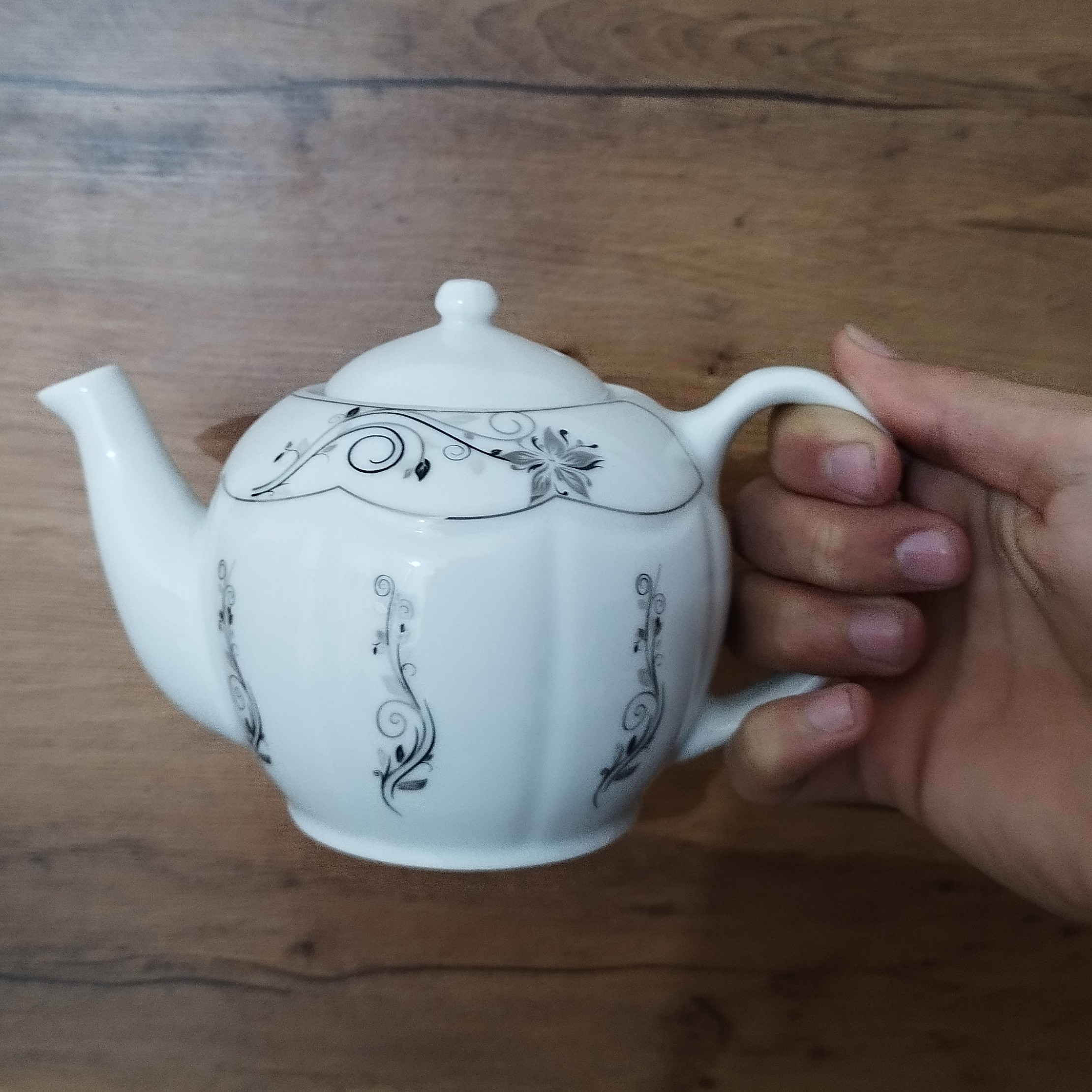 قوری چینی پارس کوچک مدل آفتاب کد 36 بسته 1 عددی ارسال رایگان
