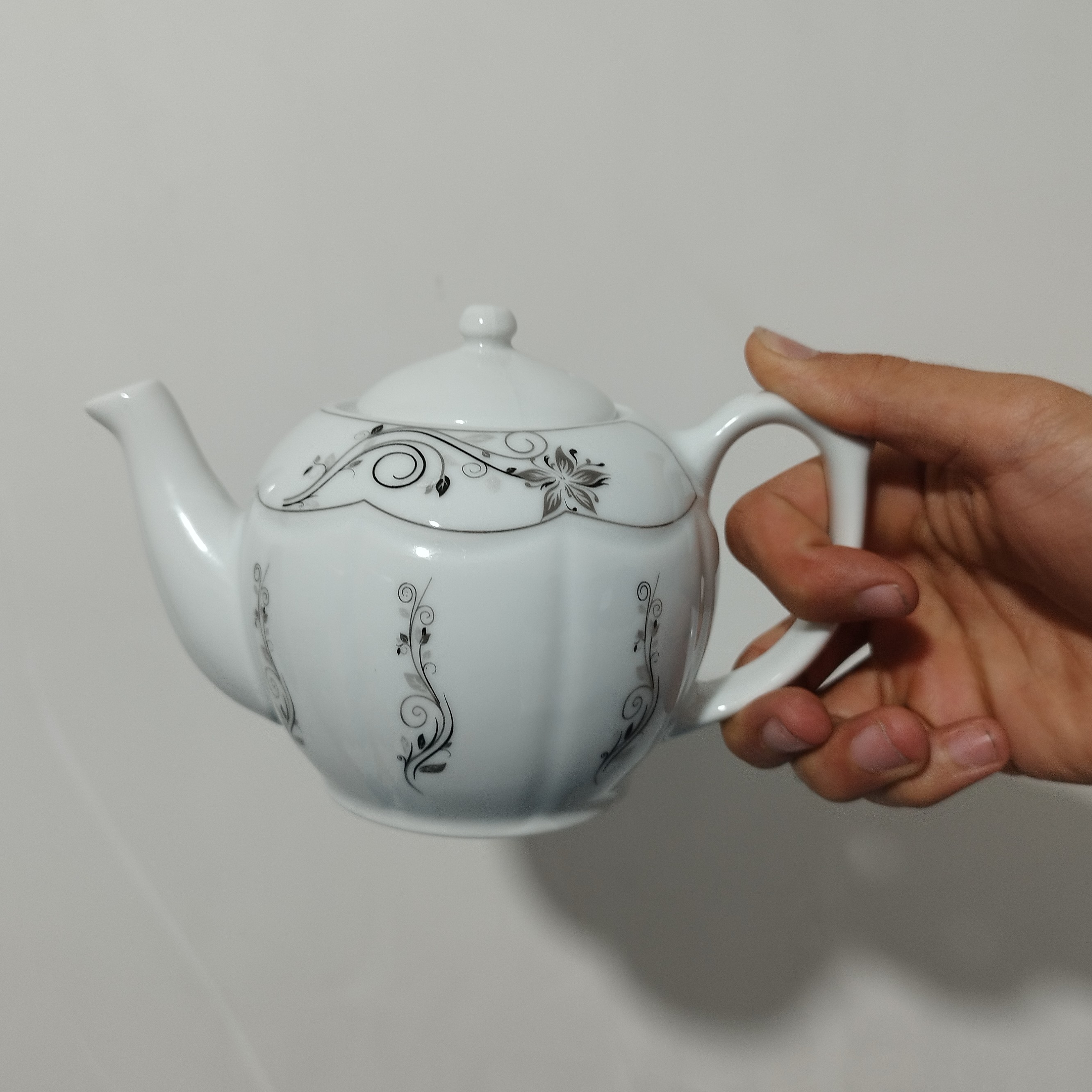 قوری چینی پارس کوچک مدل آفتاب کد 36 بسته 1 عددی ارسال رایگان