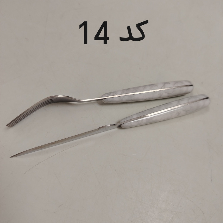 ست کارد و چنگال MTG مدل والنسیا کد 6214 بسته 6 + 6 عددی با ارسال رایگان