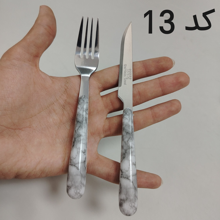 ست کارد و چنگال MTG مدل والنسیا کد 6214 بسته 6 + 6 عددی با ارسال رایگان