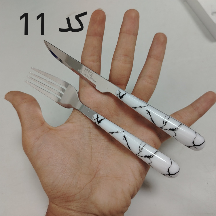 ست کارد و چنگال MTG مدل والنسیا کد 6214 بسته 6 + 6 عددی با ارسال رایگان