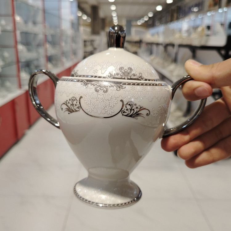 سرویس چینی 114 پارچه (12 نفره) ویلیام پلاتین کد 4058 با ارسال رایگان