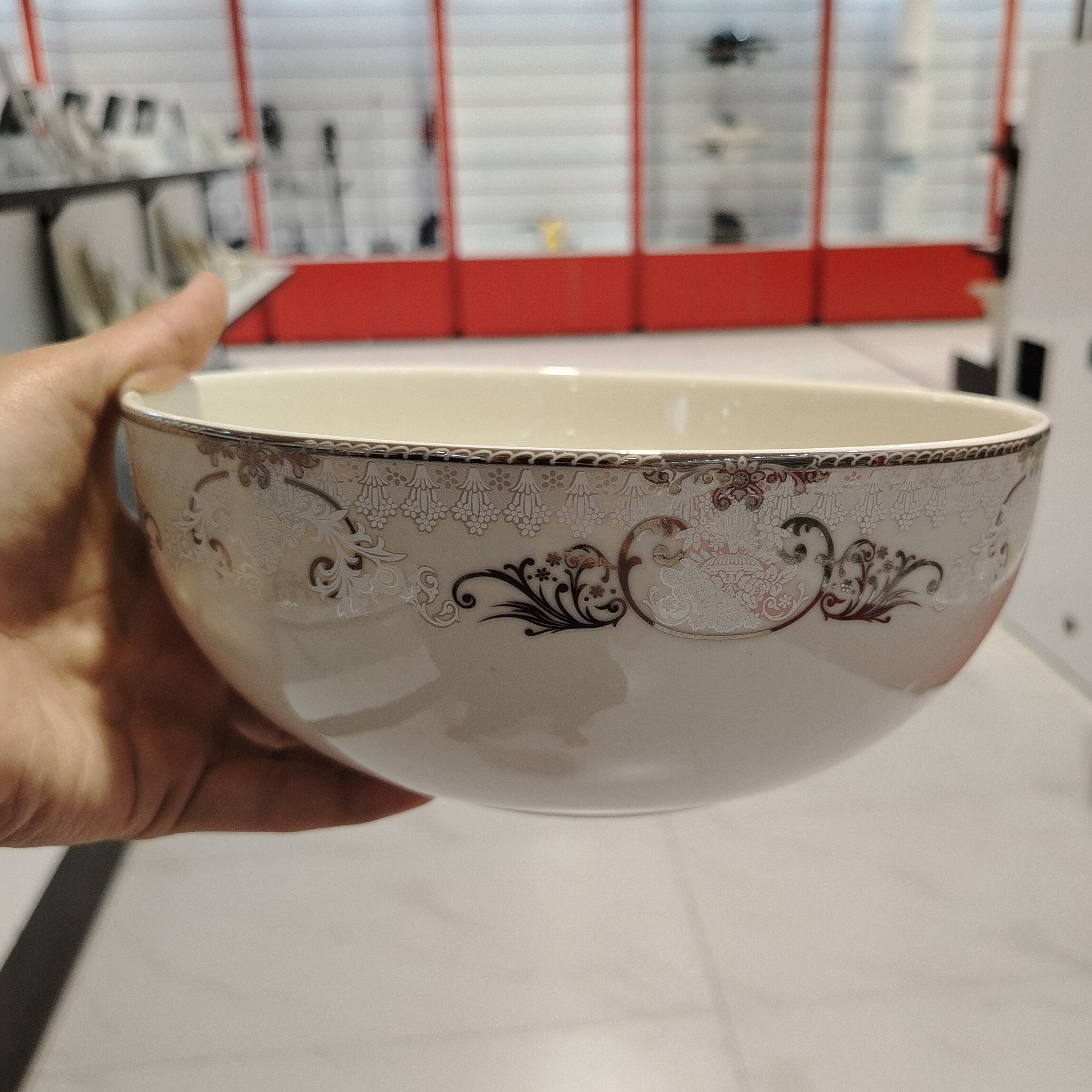 سرویس چینی 114 پارچه (12 نفره) ویلیام پلاتین کد 4058 با ارسال رایگان