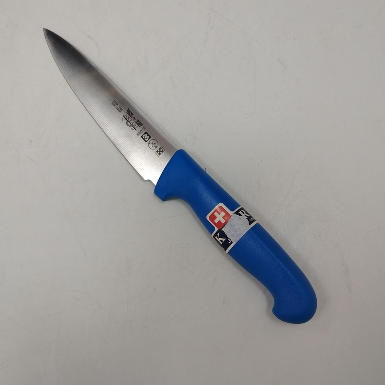 چاقو آشپزخانه اکبری دسته آبی کد P725 با ارسال رایگان