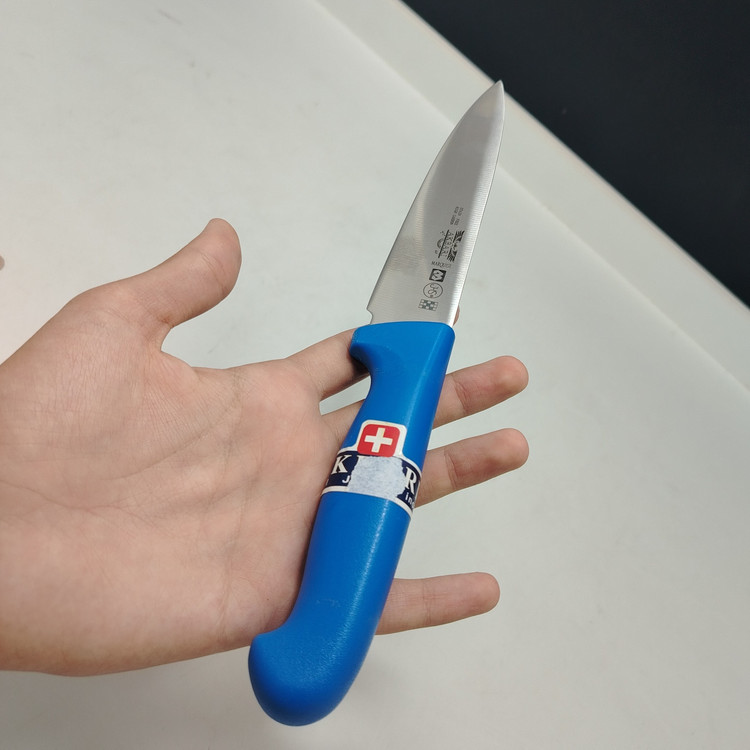 چاقو آشپزخانه اکبری دسته آبی کد P725 با ارسال رایگان