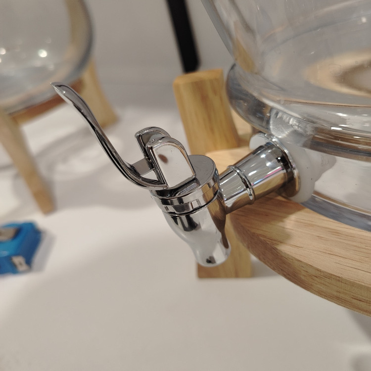 کلمن شیشه ای 10 لیتر خمره ای BLWOOD مدل ساده کد 335 با ارسال رایگان