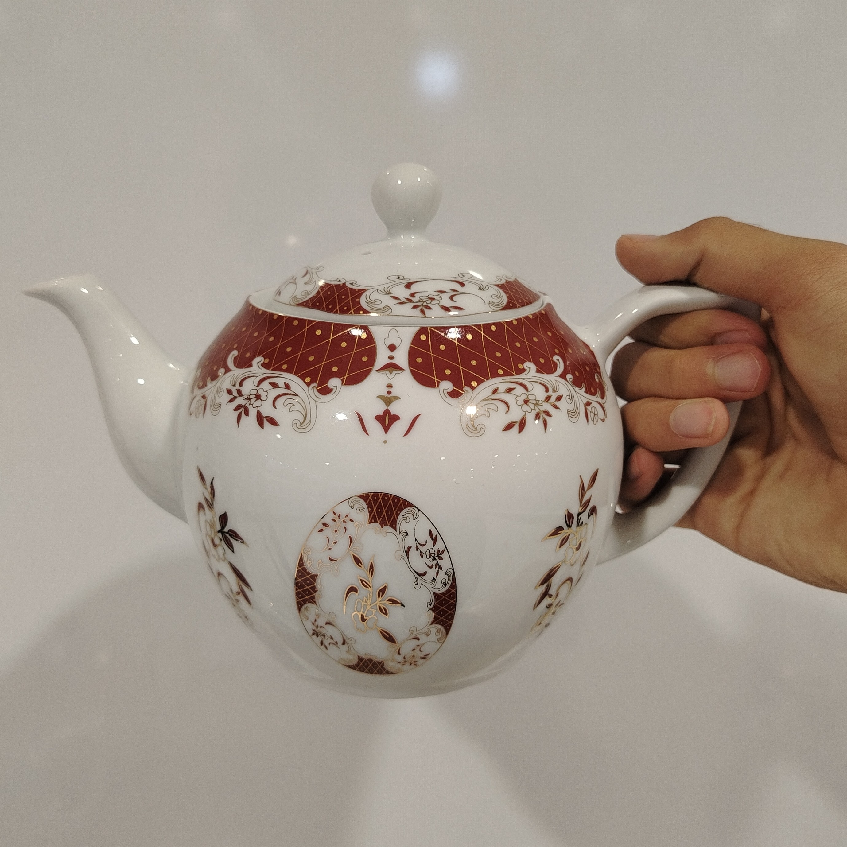 قوری چینی واتسون مدل پردیس بزرگ کد 05 در 4 رنگ با ارسال رایگان