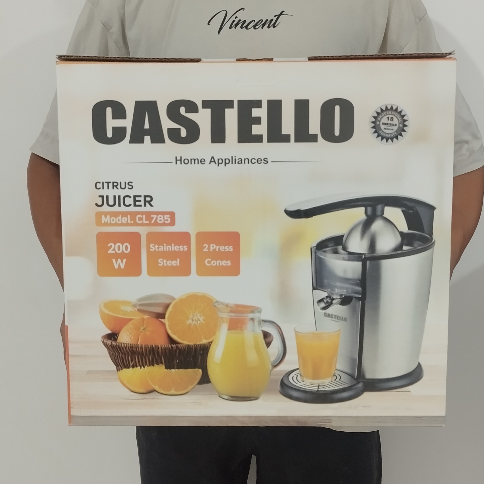 آب مرکبات گیر کاستلو مدل CL785 با ارسال رایگان و ضمانت 18 ماهه با ارسال رایگان