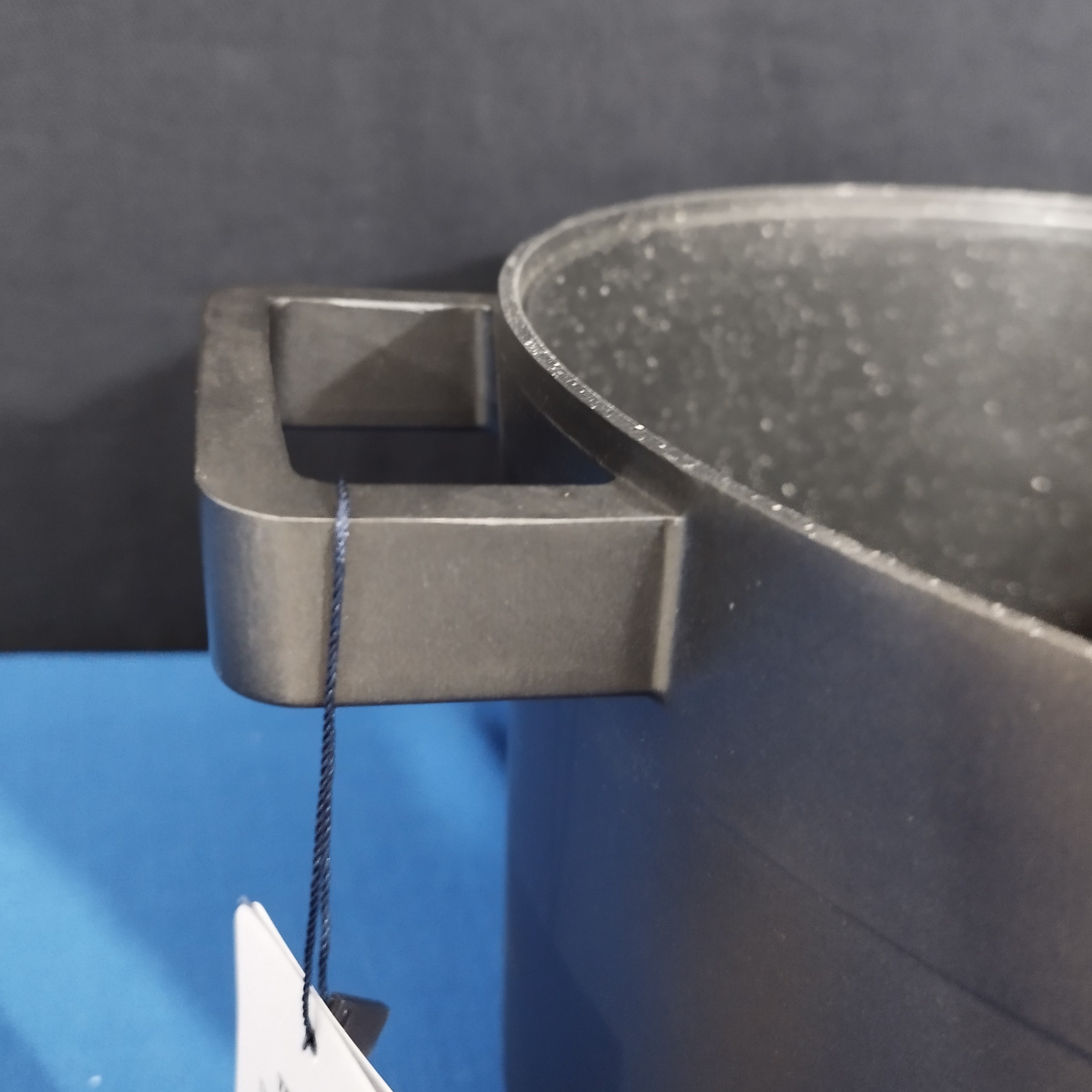 سرویس قابلمه گرانیتی 18 پارچه راکلند مدل تمیس مشکی با ارسال رایگان