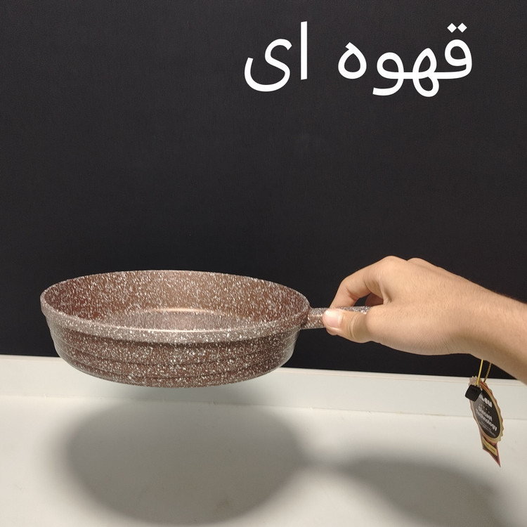 تابه گرانیتی تک دسته سایز 22 پیلو PILAU مدل اسنو در 7 رنگ با ارسال رایگان
