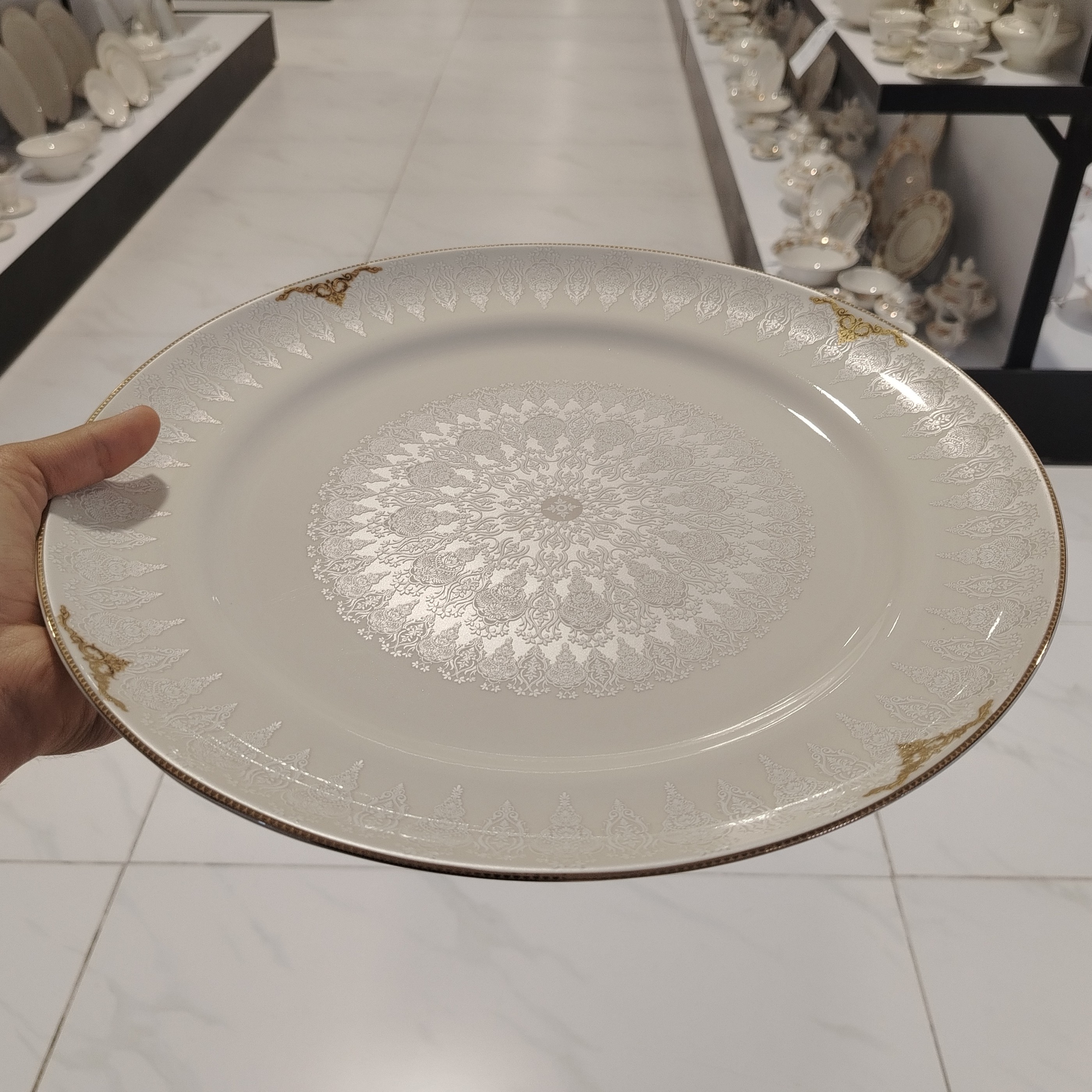 سرویس چینی 133 پارچه پردیس 18 نفره مدل 6013B با ارسال رایگان