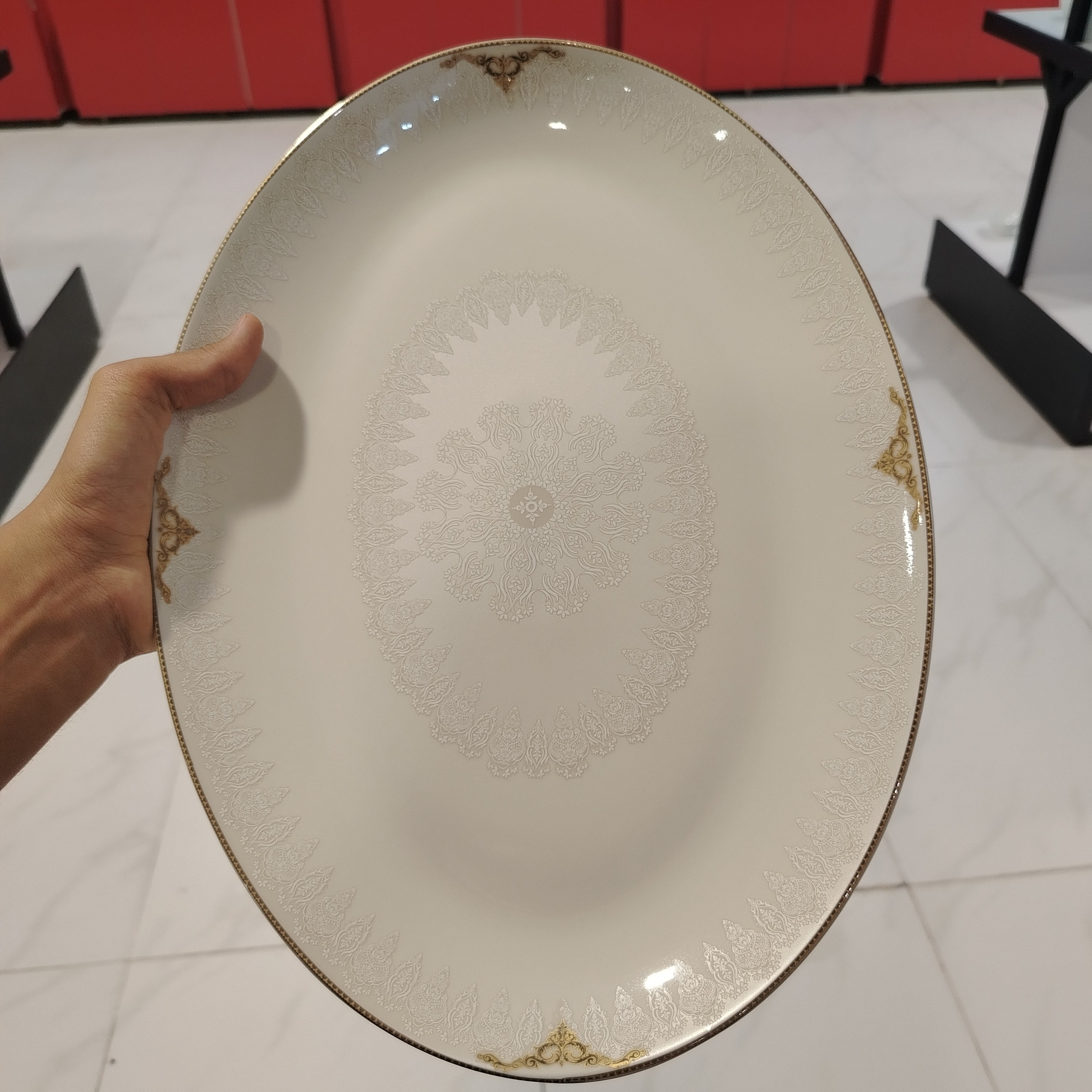 سرویس چینی 133 پارچه پردیس 18 نفره مدل 6013B با ارسال رایگان