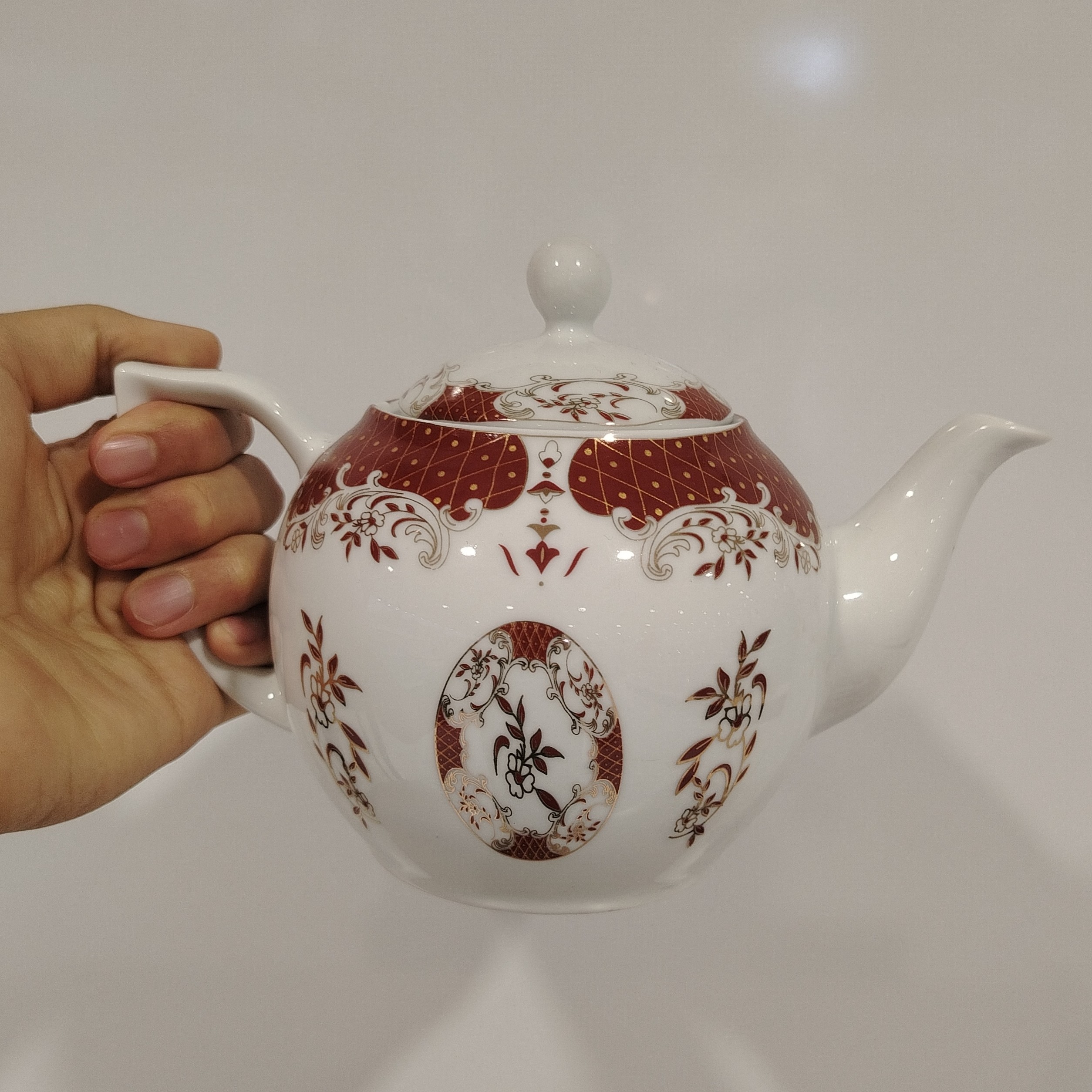 قوری چینی واتسون مدل پردیس متوسط کد 04 در 4 رنگ با ارسال رایگان