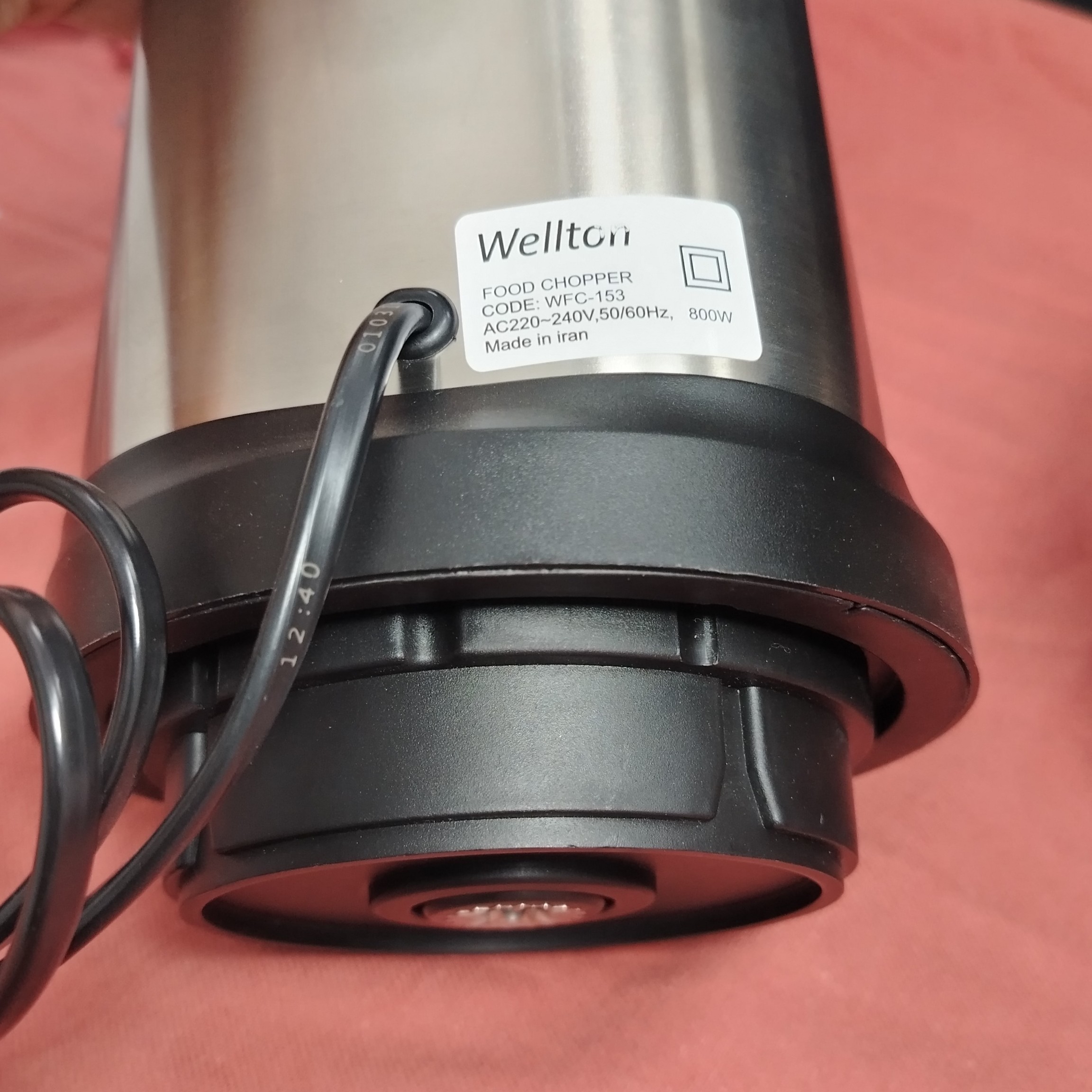 خردکن 6 لیتر WELLTON مدل 153 با ارسال رایگان