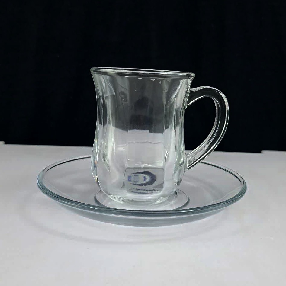فنجان نعلبکی مدل دیم HB کد 427 بسته 6 عددی ارسال رایگان