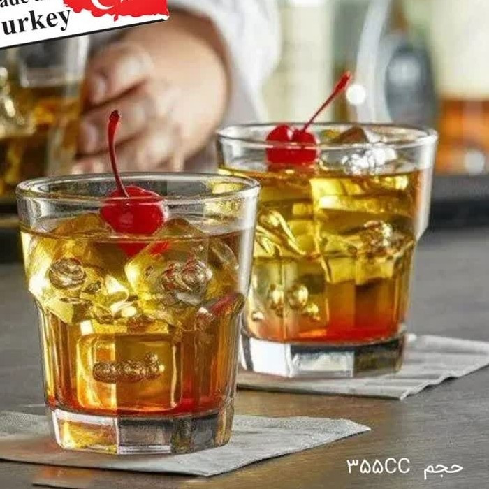 لیوان پاشاباغچه مدل کازا کد 52704 در بسته 6 عددی ارسال رایگان