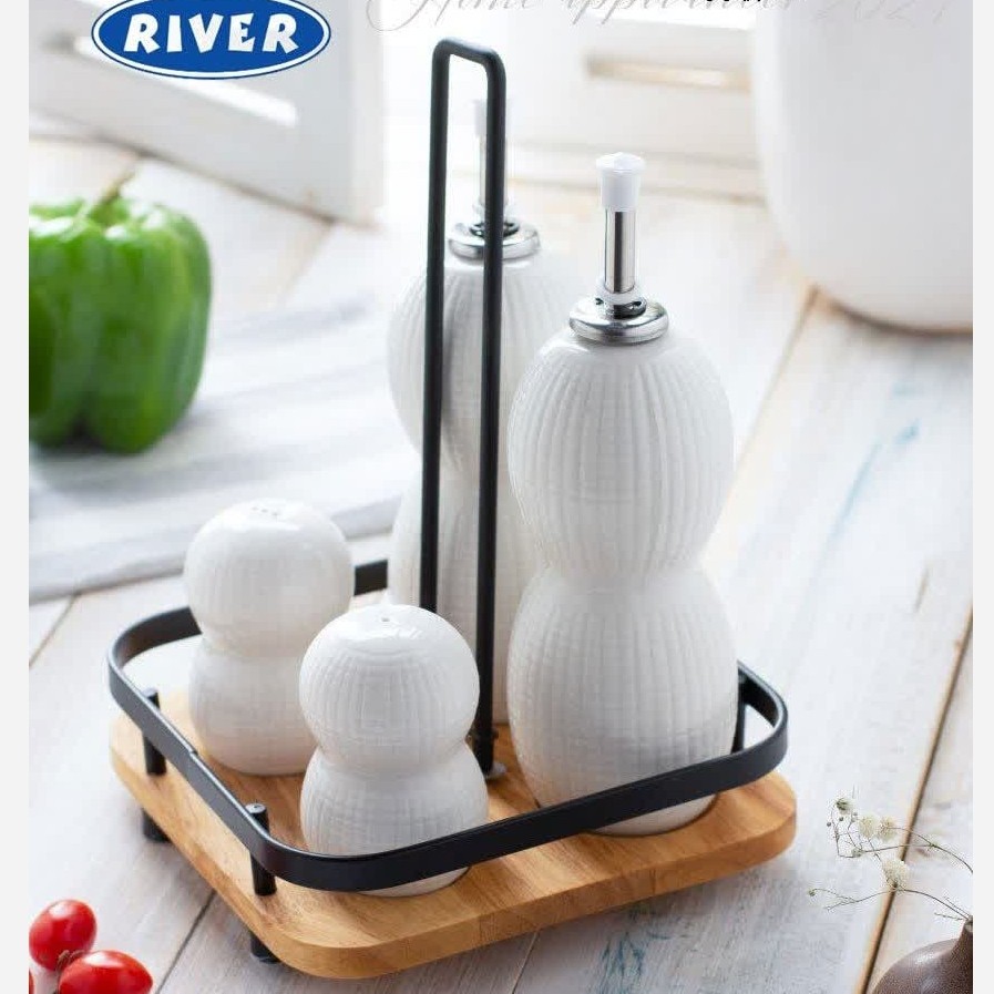 ست آبلیمو و نمکپاش سرامیک ریور RIVER مدل 4908 ارسال رایگان