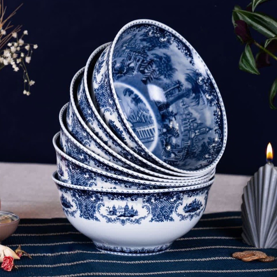 کاسه آبگوشت چینی آکسفورد کد 037 بسته 6 عددی