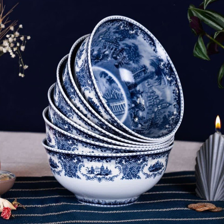 کاسه آبگوشت چینی آکسفورد کد 037 بسته 6 عددی