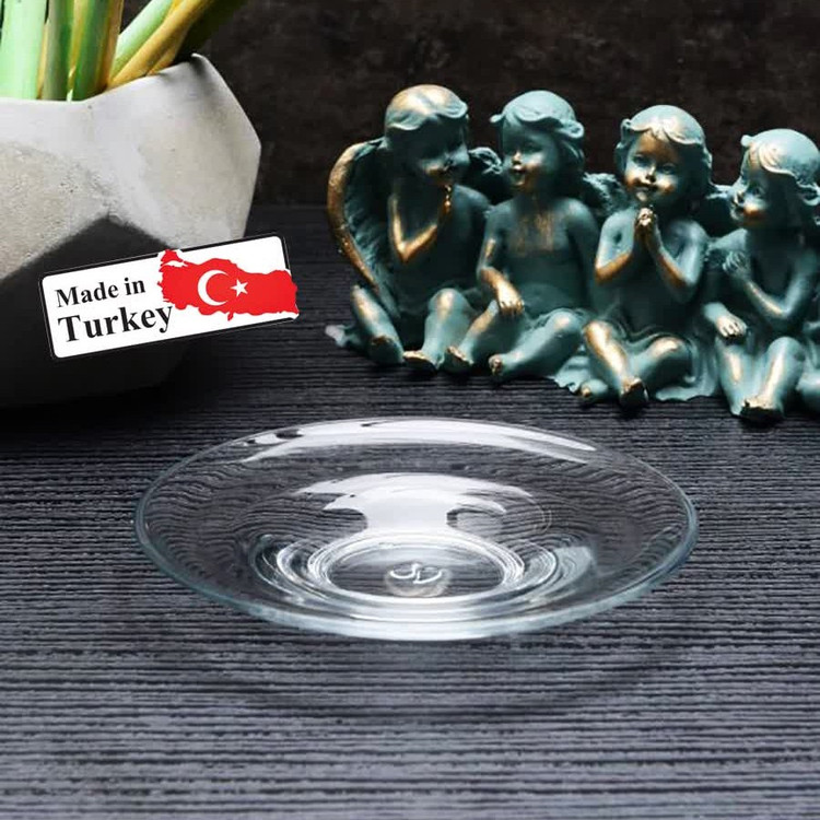 نعلبکی کوچک پاشاباغچه ترکیه مدل آیدا کد 54281 بسته 6 عددی
