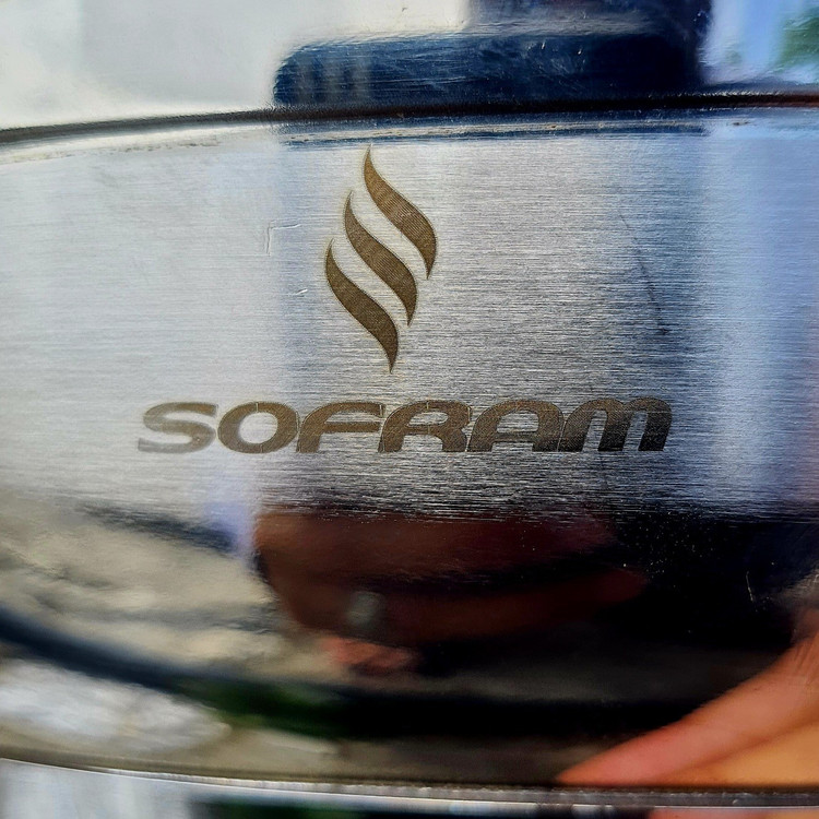 تابه استیل تکدسته درب دار سایز 28 سوفرام ترکیه SOFRAM با ارسال رایگان